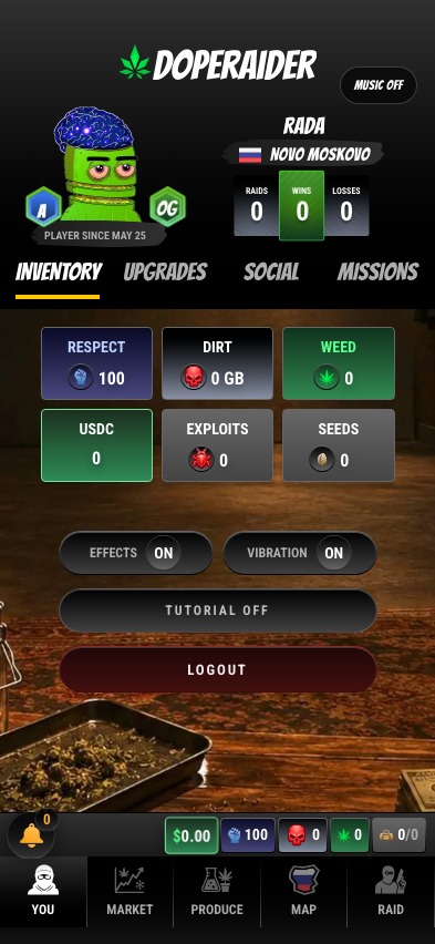 Mobile Inventory Airdrop